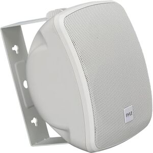 Pyle Wall-Mount Outdoor Patio Speaker 3.5” 2-Way Weatherproof Wall or Ceiling Mounted Commercial Speakers w/Built-in 70V Transformer, Waterproof Cabinet, Aluminum Grill, for Pool, PA, Indoor(White) Pyle Wall-Mount Outdoor Patio Speaker 3.5” 2-Way Weatherproof Wall or Ceiling Mounted Commercial Speakers w/Built-in 70V Transformer, Waterproof Cabinet, Aluminum Grill, for Pool, PA, Indoor(White)