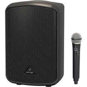 Behringer EUROPORT MPA200BT All-in-One Portable 200-Watt Speaker with Wireless Microphone, Remote Control via Smart Phone, Bluetooth Audio Streaming and Battery Operation Behringer EUROPORT MPA200BT All-in-One Portable 200-Watt Speaker with Wireless Microphone, Remote Control via Smart Phone, Bluetooth Audio Streaming and Battery Operation