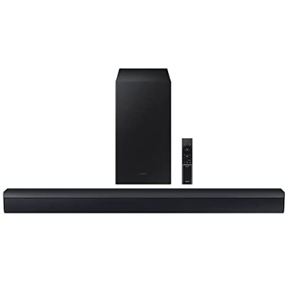SAMSUNG B750D 5.1ch Soundbar w/DTS Virtual:X, Built-in Center Speaker, Subwoofer with Bass Boost, Adaptive Sound, Bluetooth, Game Mode, with Alexa Built-in, HW-B750D/ZA (Newest Model) SAMSUNG B750D 5.1ch Soundbar w/DTS Virtual:X, Built-in Center Speaker, Subwoofer with Bass Boost, Adaptive Sound, Bluetooth, Game Mode, with Alexa Built-in, HW-B750D/ZA (Newest Model)