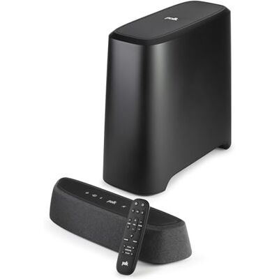 Polk Audio MagniFi Mini AX Sound Bar with Wireless Subwoofer (2022 Model), Dolby Atmos and DTS:X Certified, Polk's Patented VoiceAdjust & SDA Technologies, Ultra-Compact Design, Easy Setup Polk Audio MagniFi Mini AX Sound Bar with Wireless Subwoofer (2022 Model), Dolby Atmos and DTS:X Certified, Polk's Patented VoiceAdjust & SDA Technologies, Ultra-Compact Design, Easy Setup