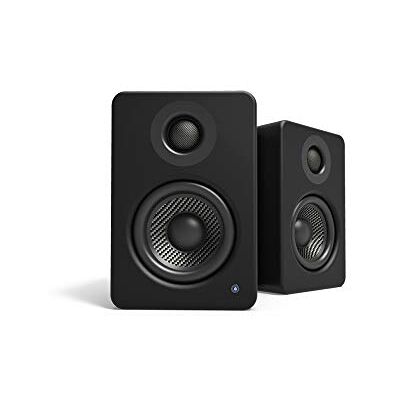 Kanto YU2MB PC Gaming Desktop Speakers 3" Composite Drivers 3/4" Silk Dome Tweeter Class D Amplifier 100 Watts Built-in USB DAC Subwoofer Output Pair Matte Black Kanto YU2MB PC Gaming Desktop Speakers 3" Composite Drivers 3/4" Silk Dome Tweeter Class D Amplifier 100 Watts Built-in USB DAC Subwoofer Output Pair Matte Black