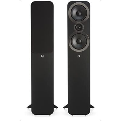 Q Acoustics 3050i Floor Standing Speakers Pair Carbon Black 2-way Reflex Enclosure, Bass Driver: 2 x 165 mm (6.5 in), Tweeter: 22 mm (0.9 in) Tall Stereo/Surround Sound Q Acoustics 3050i Floor Standing Speakers Pair Carbon Black 2-way Reflex Enclosure, Bass Driver: 2 x 165 mm (6.5 in), Tweeter: 22 mm (0.9 in) Tall Stereo/Surround Sound
