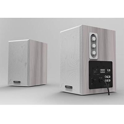 Nilox EMSP.WB64WHITE 64W Amplifiers 2.0 Channels White PC Speakers Nilox EMSP.WB64WHITE 64W Amplifiers 2.0 Channels White PC Speakers