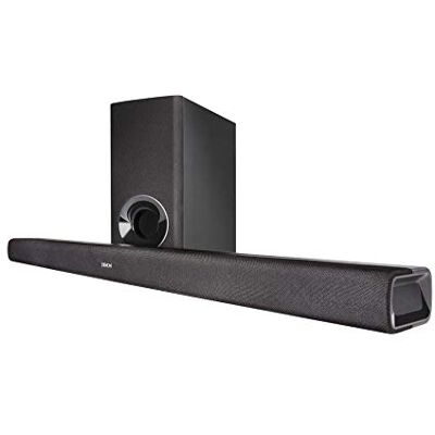 Denon DHT-S316 Soundbar and Wireless Subwoofer for Surround Sound, Bluetooth Sound Bar with Dolby Digital, DTS Decoding, Dialogue Enhancer, HDMI ARC, Wall Mountable, Music Streaming Denon DHT-S316 Soundbar and Wireless Subwoofer for Surround Sound, Bluetooth Sound Bar with Dolby Digital, DTS Decoding, Dialogue Enhancer, HDMI ARC, Wall Mountable, Music Streaming