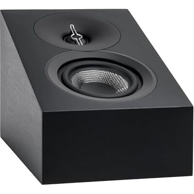 ELAC Debut 3.0 DA43-BK Atmosphere Enabled In-Wall Speakers, Black Ash (Pair), 1-Inch Aluminum Dome Tweeter and 4-Inch Aramid Fiber Woofer, Reflex ELAC Debut 3.0 DA43-BK Atmosphere Enabled In-Wall Speakers, Black Ash (Pair), 1-Inch Aluminum Dome Tweeter and 4-Inch Aramid Fiber Woofer, Reflex