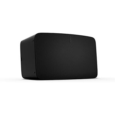 Sonos Five HiFi Speaker with WiFi, 3.5 mm Line In, Support for Hi-Res Audio Streaming Black Sonos Five HiFi Speaker with WiFi, 3.5 mm Line In, Support for Hi-Res Audio Streaming Black