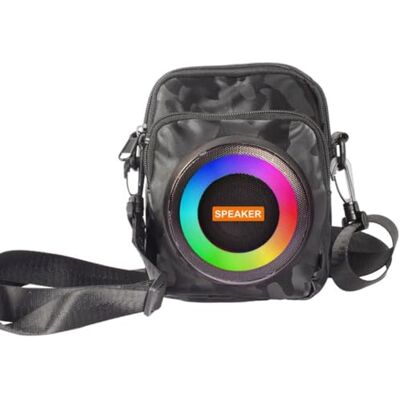 Aundhegrtt Outdoor Rechargeable Waterproof Bluetooth Speaker Large Capacity Power Bank for Hiking Traval Travel Back Pack Speaker Bag Aundhegrtt Outdoor Rechargeable Waterproof Bluetooth Speaker Large Capacity Power Bank for Hiking Traval Travel Back Pack Speaker Bag