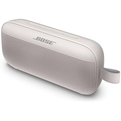 Bose SoundLink Flex Bluetooth Portable Speaker, Wireless Waterproof Speaker for Outdoor Travel—White Bose SoundLink Flex Bluetooth Portable Speaker, Wireless Waterproof Speaker for Outdoor Travel—White