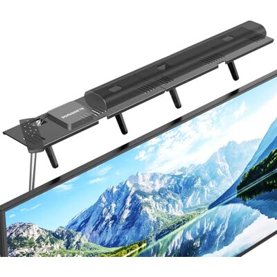 CUISIBOT Soundbar Mount, No Drilling Steel TV Top Shelf Fits Most of Sound Bars Up to 15 Lbs, Universal Sound Bar TV Mount Bracket, Sound Bar Stand Compatible with Samsung, Sony, LG,Bose, 33.8x4.7inch CUISIBOT Soundbar Mount, No Drilling Steel TV Top Shelf Fits Most of Sound Bars Up to 15 Lbs, Universal Sound Bar TV Mount Bracket, Sound Bar Stand Compatible with Samsung, Sony, LG,Bose, 33.8x4.7inch