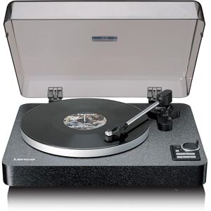 Lenco LBTA-165BK Fully Automatic Turntable Bluetooth 5.3 Wooden Case Metal Tray & Mic AT3600L Auto Start & Auto Return 2 Speeds (33/45 RPM) Lenco LBTA-165BK Fully Automatic Turntable Bluetooth 5.3 Wooden Case Metal Tray & Mic AT3600L Auto Start & Auto Return 2 Speeds (33/45 RPM)