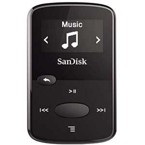 Sandisk 8GB Clip Jam MP3 Player (Black) (Renewed)