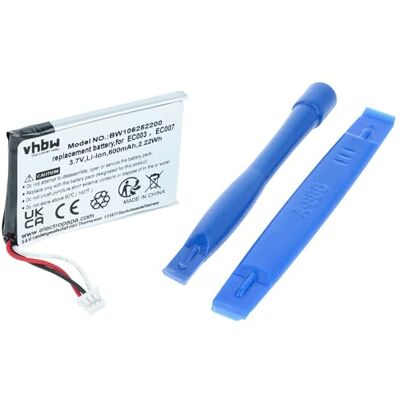 vhbw Battery compatible with Apple iPod Mini M9807DK/A, M9807FE/A, M9807FD/A, M9807J/A MP3-Player Music Player (600 mAh, 3.7 V, Li-Ion) vhbw Battery compatible with Apple iPod Mini M9807DK/A, M9807FE/A, M9807FD/A, M9807J/A MP3-Player Music Player (600 mAh, 3.7 V, Li-Ion)
