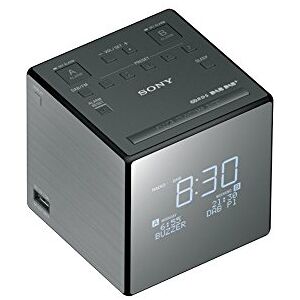 Sony XDR-C1DBP DAB/DAB+/FM Clock Radio with Dual Alarm and USB Smartphone Charging Grey Sony XDR-C1DBP DAB/DAB+/FM Clock Radio with Dual Alarm and USB Smartphone Charging Grey