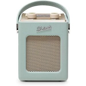 Roberts Revival MINI2 DAB+/FM Portable Radio with Bluetooth, Duck Egg Roberts Revival MINI2 DAB+/FM Portable Radio with Bluetooth, Duck Egg