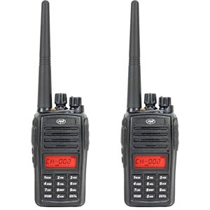 PNI Kit of 2 portable radio stations PMR R18, 446MHz, 0.5W, 128 channels, 16 PMR and 50 CTCSS and 104 DCS tones, FM radio, programmable, Waterproof IP67 PNI Kit of 2 portable radio stations PMR R18, 446MHz, 0.5W, 128 channels, 16 PMR and 50 CTCSS and 104 DCS tones, FM radio, programmable, Waterproof IP67