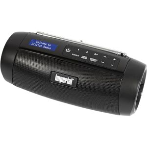 Imperial DABMAN GO Portable Bluetooth Speaker with Radio (DAB+/FM, Battery, 8 Hours Playtime, IPX5 Waterproof, 5W) Black Imperial DABMAN GO Portable Bluetooth Speaker with Radio (DAB+/FM, Battery, 8 Hours Playtime, IPX5 Waterproof, 5W) Black