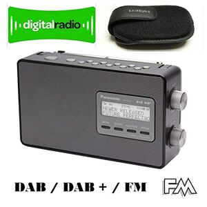 Panasonic RF-D10EB-K - DAB PORTABLE RADIO IN BLACK