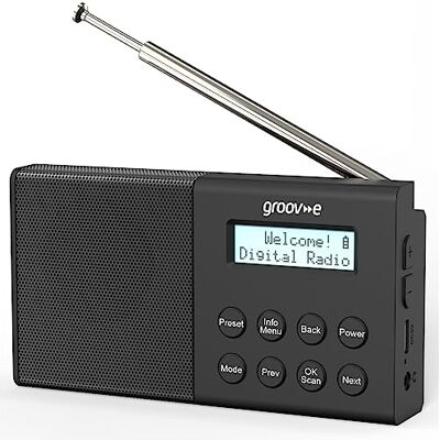 Groov-e - Geneva - Blue - Bluetooth - DAB radio Groov-e - Geneva - Blue - Bluetooth - DAB radio