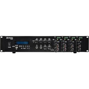 Adastra A8300 Commercial Mixer-Amplifier 2U Rack Mount Multiroom Audio System with USB, microSD, Bluetooth, FM Radio, Dual Microphone Inputs, Emergency Mute, Optical Digital Input Adastra A8300 Commercial Mixer-Amplifier 2U Rack Mount Multiroom Audio System with USB, microSD, Bluetooth, FM Radio, Dual Microphone Inputs, Emergency Mute, Optical Digital Input