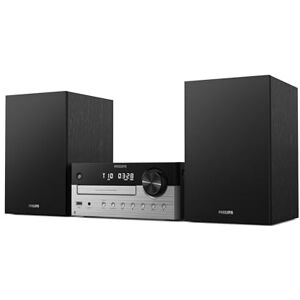Philips TAM4205M2 Micro Hi-Fi System – 80W, Bass Reflex Speakers, CD, FM, USB, Audio-in, Bluetooth 5.4, Auracast, Digital Sound Control, Remote, Eco Packaging Philips TAM4205M2 Micro Hi-Fi System – 80W, Bass Reflex Speakers, CD, FM, USB, Audio-in, Bluetooth 5.4, Auracast, Digital Sound Control, Remote, Eco Packaging