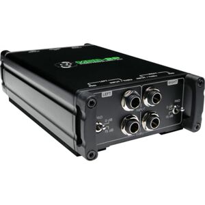 Mackie MDB-2P 2-Channel Passive Direct Box (DI) With Ground Lift and -15 dB Pads Mackie MDB-2P 2-Channel Passive Direct Box (DI) With Ground Lift and -15 dB Pads