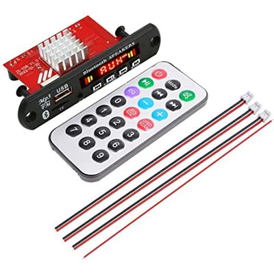 Energetic 2 x 60W Bluetooth Amplifier 5.0 MP3 Decoder Board Hands 12V Wireless Music Player Audio Modular USB TF AUX Radio Energetic 2 x 60W Bluetooth Amplifier 5.0 MP3 Decoder Board Hands 12V Wireless Music Player Audio Modular USB TF AUX Radio