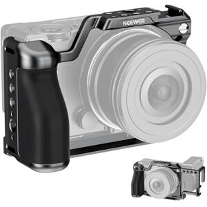 NEEWER Cage for fp/fp L, Metal Camera Cage with EVF-11 Support, 1/4" & 3/8" Threads, Arca Type Quick Release Plate, Ergonomic Silicone Grip Compatible with SIGMA fp fpL DJI RS 4 Pro Gimbal, CA132 NEEWER Cage for fp/fp L, Metal Camera Cage with EVF-11 Support, 1/4" & 3/8" Threads, Arca Type Quick Release Plate, Ergonomic Silicone Grip Compatible with SIGMA fp fpL DJI RS 4 Pro Gimbal, CA132