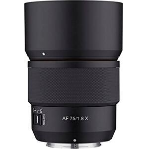 SAMYANG 75mm F1.8 AF APS-C Compact Telephoto Lens for Fuji X (SYIO75AF-FX) SAMYANG 75mm F1.8 AF APS-C Compact Telephoto Lens for Fuji X (SYIO75AF-FX)