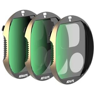 PolarPro DJI Mavic 4 Pro Vivid ND/PL Filter Collection Filter 3-pack ND4/PL, ND16/PL, ND64/PL Fully Compatible with Mavic 4 Pro Gimbal and Optics PolarPro DJI Mavic 4 Pro Vivid ND/PL Filter Collection Filter 3-pack ND4/PL, ND16/PL, ND64/PL Fully Compatible with Mavic 4 Pro Gimbal and Optics