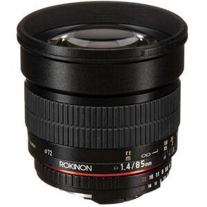 Rokinon 85mm F1.4 Aspherical Lens for Nikon AE with Automatic Chip Rokinon 85mm F1.4 Aspherical Lens for Nikon AE with Automatic Chip