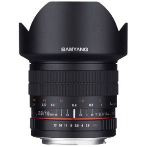 SAMYANG 10mm F2.8 ED AS NCS CS Ultra Wide Angle Lens for Pentax K and Samsung K Mount Digital SLR Cameras (SY10M-P) SAMYANG 10mm F2.8 ED AS NCS CS Ultra Wide Angle Lens for Pentax K and Samsung K Mount Digital SLR Cameras (SY10M-P)