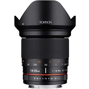Rokinon 20mm f/1.8 AS ED UMC Wide Angle Lens with Built-in AE Chip for Nikon Rokinon 20mm f/1.8 AS ED UMC Wide Angle Lens with Built-in AE Chip for Nikon