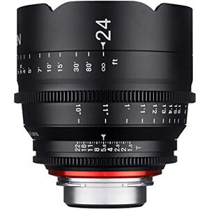 SAMYANG XEEN Cinema 24 mm T1.5 Sony E Full Format Lens MF Cine Video Lens for High Resolutions with Follow Focus Sprockets SAMYANG XEEN Cinema 24 mm T1.5 Sony E Full Format Lens MF Cine Video Lens for High Resolutions with Follow Focus Sprockets
