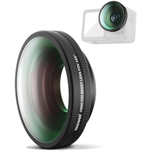 NEEWER OSMO Action FOV Boost Lens, 185° FOV Wide Angle Lens Compatible with DJI OSMO Action 4/5 Pro Accessories, Threaded Attachment Coated Action Camera Lens, FL-B30 NEEWER OSMO Action FOV Boost Lens, 185° FOV Wide Angle Lens Compatible with DJI OSMO Action 4/5 Pro Accessories, Threaded Attachment Coated Action Camera Lens, FL-B30