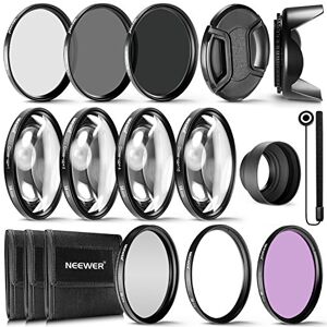 NEEWER 58mm ND/CPL/UV/FLD/Close Up Filter and Lens Accessories Kit with ND2 ND4 ND8, Close Up Filters(+1/+2/+4/+10), Tulip Lens Hood, Collapsible Rubber Lens Hood, Lens Cap, Filter Pouch NEEWER 58mm ND/CPL/UV/FLD/Close Up Filter and Lens Accessories Kit with ND2 ND4 ND8, Close Up Filters(+1/+2/+4/+10), Tulip Lens Hood, Collapsible Rubber Lens Hood, Lens Cap, Filter Pouch
