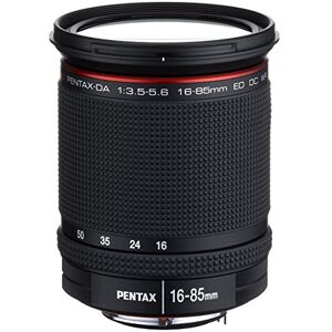 Pentax 21387 16-85mm F 3.5-5.6 HD ED Lens for K Mount Digital SLR black Pentax 21387 16-85mm F 3.5-5.6 HD ED Lens for K Mount Digital SLR black