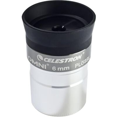 Celestron 93317 Omni Series 1.25 inch / 6mm Eyepiece Black/Silver Celestron 93317 Omni Series 1.25 inch / 6mm Eyepiece Black/Silver