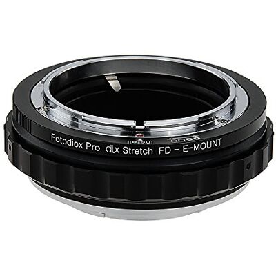 Fotodiox DLX Stretch Lens Mount Adapter Compatible with Canon FD and FL Lenses to Sony E-mount Cameras Fotodiox DLX Stretch Lens Mount Adapter Compatible with Canon FD and FL Lenses to Sony E-mount Cameras