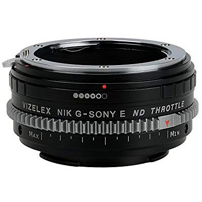 Fotodiox Vizelex CINE ND Throttle Lens Adapter Compatible with Nikon G Lenses on Sony E-Mount Cameras Fotodiox Vizelex CINE ND Throttle Lens Adapter Compatible with Nikon G Lenses on Sony E-Mount Cameras