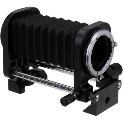 Fotodiox Macro Bellows - Nikon F Mount, Extendable Focus Rail, Up to 8:1 Magnification Fotodiox Macro Bellows - Nikon F Mount, Extendable Focus Rail, Up to 8:1 Magnification