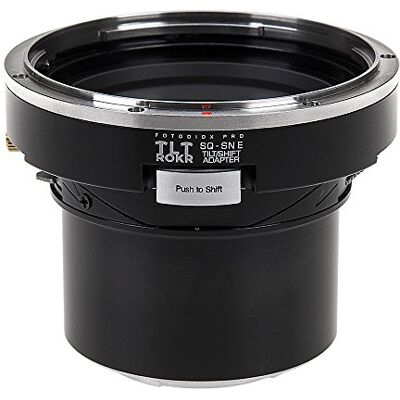 Fotodiox Pro TLT ROKR Tilt/Shift Lens Mount Adapter Compatible with Bronica SQ Lenses to Sony E-Mount Cameras Fotodiox Pro TLT ROKR Tilt/Shift Lens Mount Adapter Compatible with Bronica SQ Lenses to Sony E-Mount Cameras