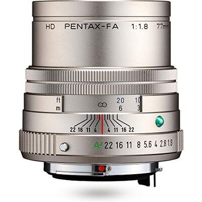 Pentax HD -FA 77mmF1.8 Limited Silver Limited Medium telephoto prime lens, High-performance HD coating, SP coating, Round diaphragm, Machined aluminum body Pentax HD -FA 77mmF1.8 Limited Silver Limited Medium telephoto prime lens, High-performance HD coating, SP coating, Round diaphragm, Machined aluminum body