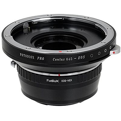 Fotodiox Pro Lens Mount Adapters, Contax 645 (C645) Mount Lenses to to Sony E-Mount Mirrorless Camera Adapter for Sony Alpha E-mount Camera Bodies (APS-C & Full Frame such as NEX-5, NEX-7, ?7, ?7II) Fotodiox Pro Lens Mount Adapters, Contax 645 (C645) Mount Lenses to to Sony E-Mount Mirrorless Camera Adapter for Sony Alpha E-mount Camera Bodies (APS-C & Full Frame such as NEX-5, NEX-7, ?7, ?7II)