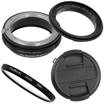 Fotodiox Nikon Macro Reverse Adapter - 52mm Filters Fotodiox Nikon Macro Reverse Adapter - 52mm Filters