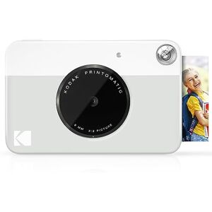 Kodak Printomatic Full-Color Instant Print Digital Camera, Zink 2x3" (5.1x7.5 cm) Sticky-Back Photo Paper, 5MP, Portable, Creative Fun Gift for Birthday, Christmas, Holiday, Grey Kodak Printomatic Full-Color Instant Print Digital Camera, Zink 2x3" (5.1x7.5 cm) Sticky-Back Photo Paper, 5MP, Portable, Creative Fun Gift for Birthday, Christmas, Holiday, Grey