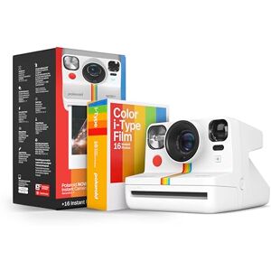 Polaroid Now+ Generation 2 Camera + Film Bundle (16 Photos Included) White Bluetooth Connected App Controlled Instant Film Camera-6437 Polaroid Now+ Generation 2 Camera + Film Bundle (16 Photos Included) White Bluetooth Connected App Controlled Instant Film Camera-6437