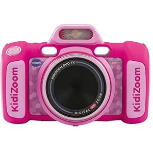VTech KidiZoom Duo FX, Kids Camera with Colour Screen, 8MP, Photos, Selfies & Videos, AR Filters, 20 games, 75 photo & video effects, filters & frames, for Infants aged 3, 4, 5, 6, 7 + years, Pink VTech KidiZoom Duo FX, Kids Camera with Colour Screen, 8MP, Photos, Selfies & Videos, AR Filters, 20 games, 75 photo & video effects, filters & frames, for Infants aged 3, 4, 5, 6, 7 + years, Pink