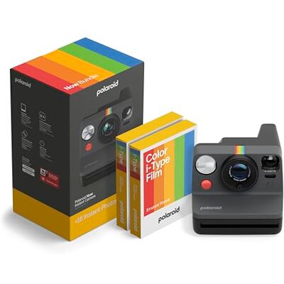 Polaroid - NOW Gen3 - Instant Camera - Camera + Color Film Bundle (16 photos) - Instant Camera Polaroid - NOW Gen3 - Instant Camera - Camera + Color Film Bundle (16 photos) - Instant Camera