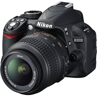 Nikon D3100 14.2MP Digital SLR Camera with 18-55mm f/3.5-5.6 AF-S DX VR Nikko Nikon D3100 14.2MP Digital SLR Camera with 18-55mm f/3.5-5.6 AF-S DX VR Nikko
