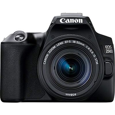 Canon EOS 250D Digital Camera Black +Lens(EF-S 18-55 mm f/4-5.6 IS STM) Canon EOS 250D Digital Camera Black +Lens(EF-S 18-55 mm f/4-5.6 IS STM)